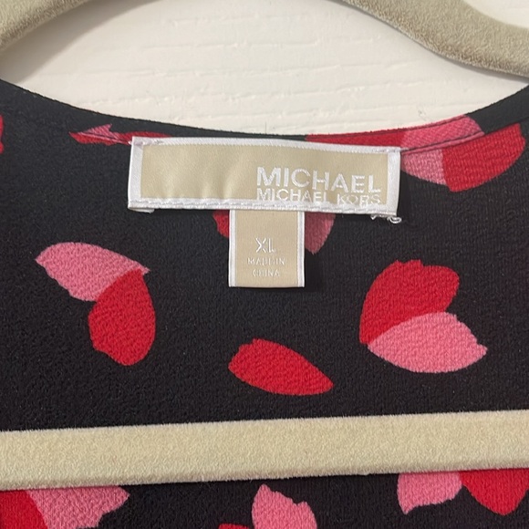 Michael Michael Kors Long Sleeve Faux Wrap Dress Size XL - Picture 5 of 6